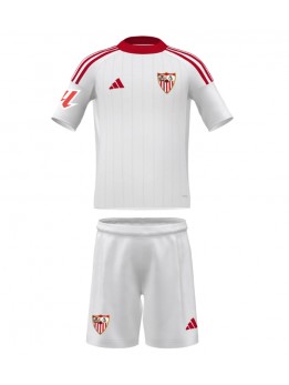 Sevilla Replika Hemmakläder Barn 2025-26 Kortärmad (+ byxor)